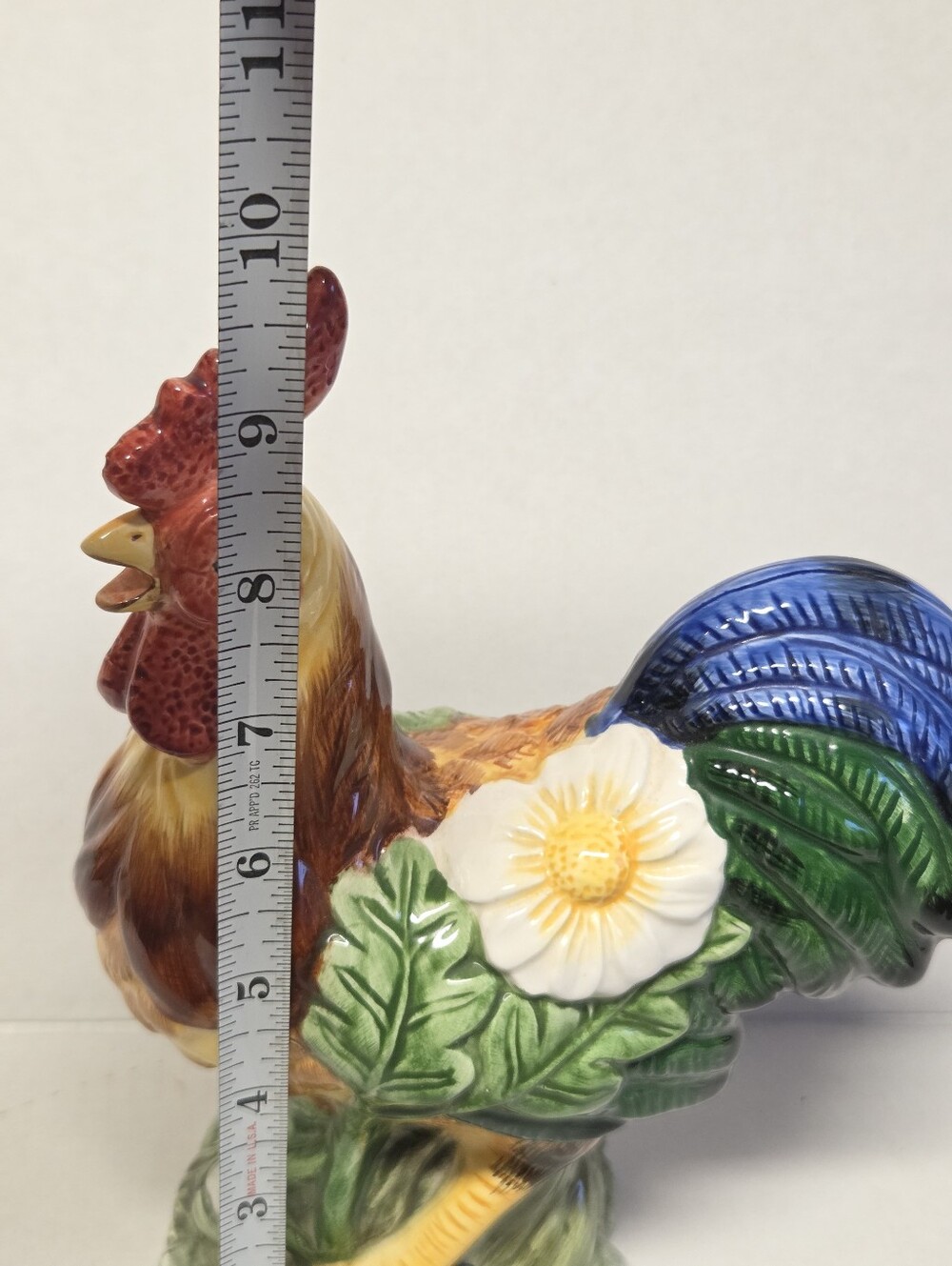 Samaco Colorful Ceramic Rooster - Picture 9 of 9